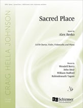 Sacred Place SATB Choral Score cover